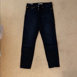 Levi’s Wedgie Black Jeans
